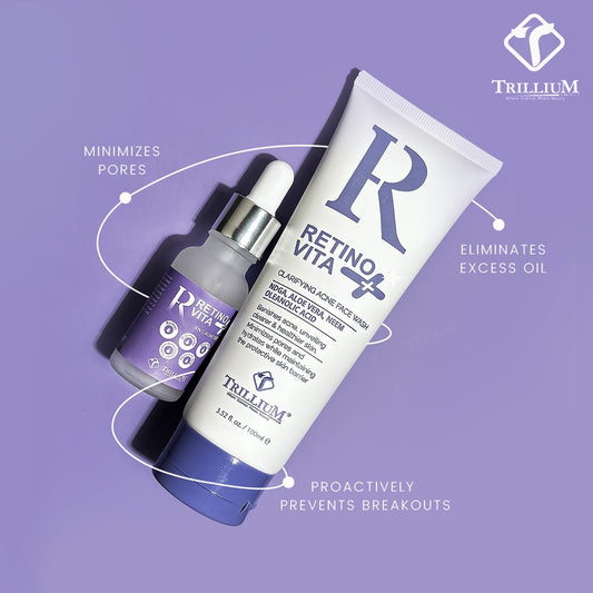 Unveiling the Power of RetinoVita+ Anti Acne Serum and Facewash: Your Ultimate Skincare Duo