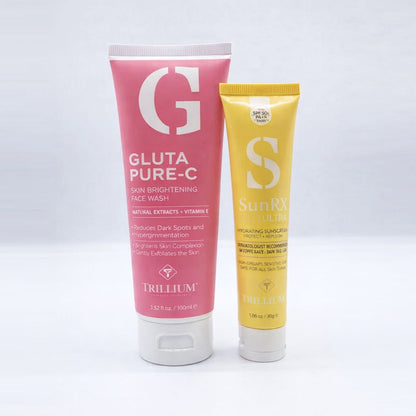 Gluta C Facwash + Sunscreen