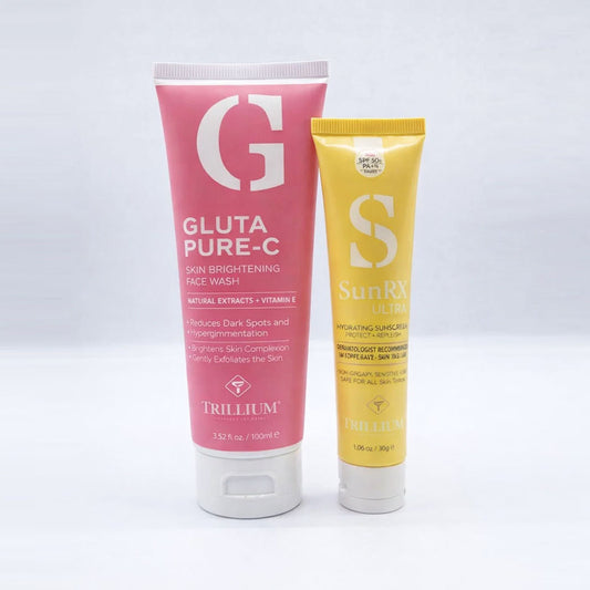 Gluta C Facwash + Sunscreen